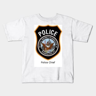 NDW Police Chief Kids T-Shirt